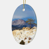 Lone Tree Keramisch Ornament (Links)