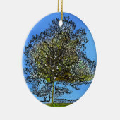 LONE TREE KERAMISCH ORNAMENT (Rechts)