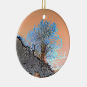 LONE TREE KERAMISCH ORNAMENT (Rechts)