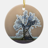LONE TREE KERAMISCH ORNAMENT (Voorkant)