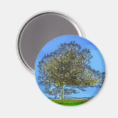 LONE TREE MAGNEET (Voorkant / Achterkant)