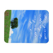 Lone Tree on Hillside Natuur Magnet Magneet (Horizontaal)