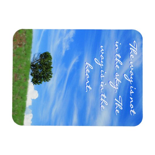 Lone Tree on Hillside Natuur Magnet Magneet (Horizontaal)