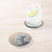 LONE TREE ZANDSTEEN ONDERZETTER (Zijkant)