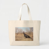 Lone Turkey Grote Tote Bag (Voorkant)