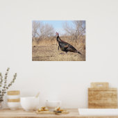 Lone Turkey Poster (Keuken)
