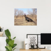 Lone Turkey Poster (Thuiskantoor)