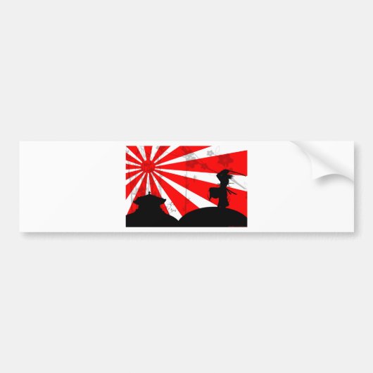 Lone Warrior Bumpersticker (Voorkant)