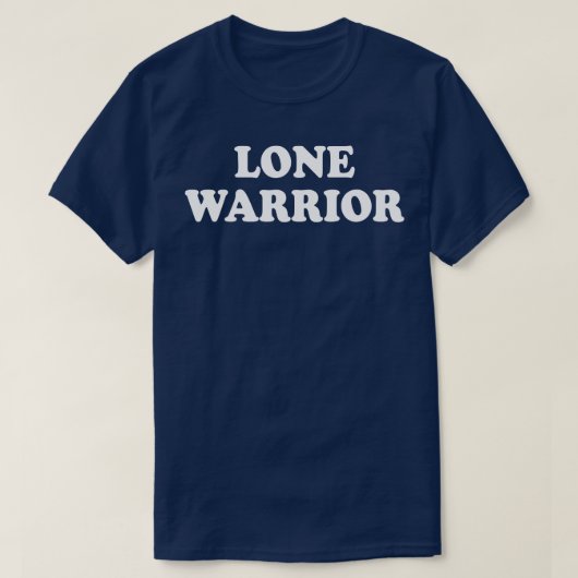 Lone Warrior T-shirt (Design voorkant)