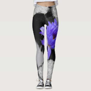 Lone Water Lily Leggings