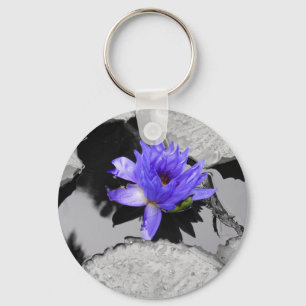 Lone Water Lily Sleutelhanger