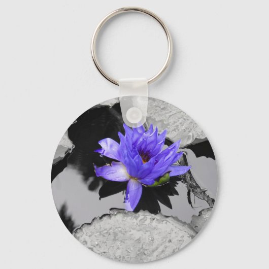 Lone Water Lily Sleutelhanger (Voorkant)