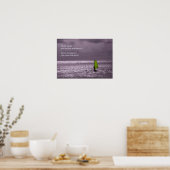 Lone Windsurfer - vriendschap Poster (Keuken)