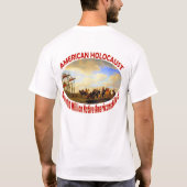 Lone Wolf / American Holocaust T-shirt (Achterkant)