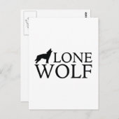 Lone Wolf Briefkaart (Voorkant / Achterkant)