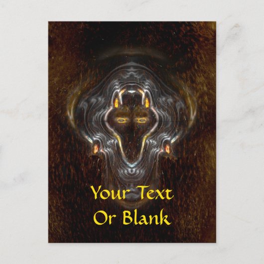 Lone Wolf Briefkaart (Voorkant)