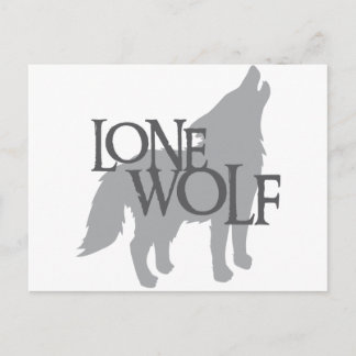 LONE WOLF BRIEFKAART