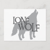 LONE WOLF BRIEFKAART (Voorkant)