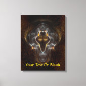 Lone Wolf Canvas Afdruk (Voorkant)