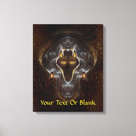 Lone Wolf Canvas Afdruk (Voorkant)