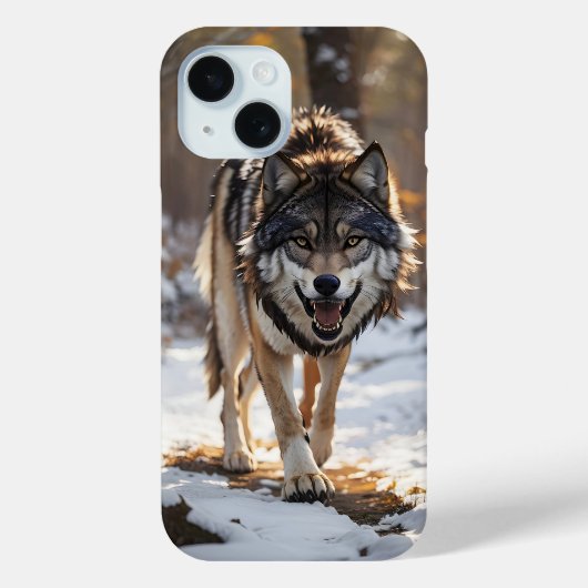 Lone Wolf Case-Mate iPhone Case (Achterkant)