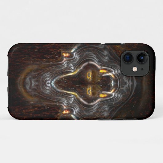 Lone Wolf Case-Mate iPhone Case (Achterkant (horizontaal))