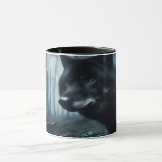 Lone Wolf Coffee Mok (Midden)