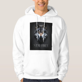 Lone Wolf Design - Blijf gratis hoodie