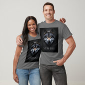 Lone Wolf Design - Blijf gratis T-shirt (Unisex)