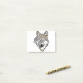 Lone Wolf Design Post-it® Notes (Op bureau)