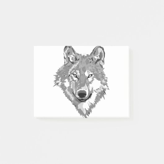 Lone Wolf Design Post-it® Notes (Voorkant)