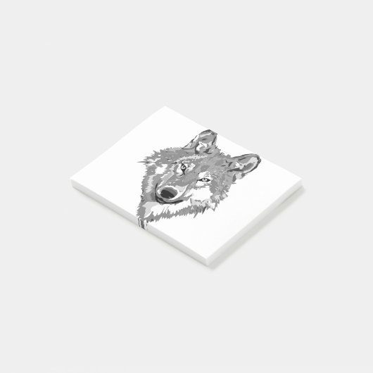 Lone Wolf Design Post-it® Notes (Schuin)