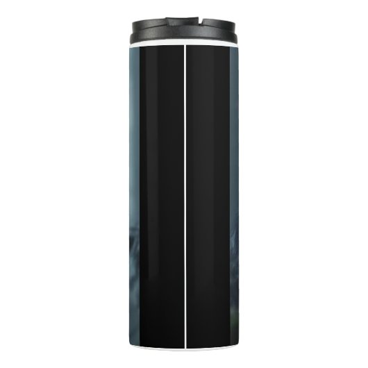 LONE wolf design Thermosbeker (Achterkant)