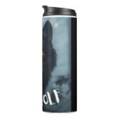 LONE wolf design Thermosbeker (Geroteerd rechts)