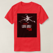 Lone Wolf en Cub grijs T-shirt (Design voorkant)