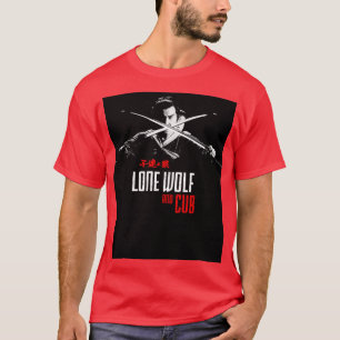 Lone Wolf en Cub grijs T-shirt