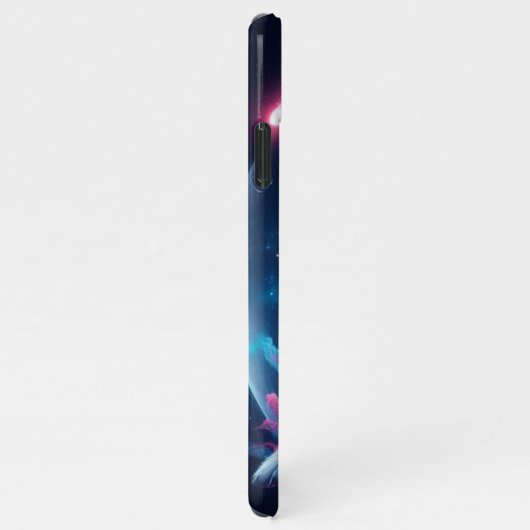 Lone Wolf Galaxy ontwerp iPhone Hoesje (Rechterkant)