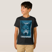 Lone Wolf gepersonaliseerd T-shirt (Voorkant volledig)