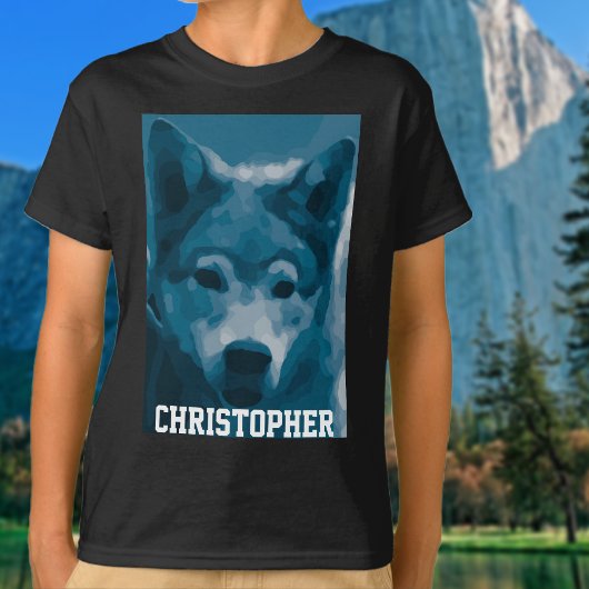 Lone Wolf gepersonaliseerd T-shirt