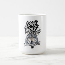 Lone Wolf Grafische Mok