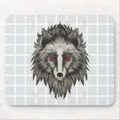 Lone Wolf Grid Muismat (Voorkant)