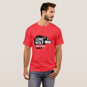 Lone wolf groot ego t-shirt (Voorkant volledig)