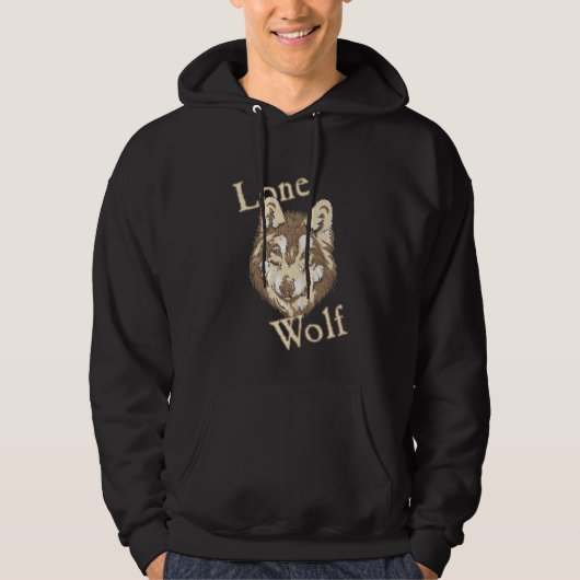 Lone Wolf Hoodie (Voorkant)