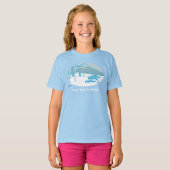 Lone Wolf in Winter T-shirt (Voorkant volledig)
