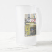 Lone Wolf Liquors Frosted Mok (Voorkant rechts)