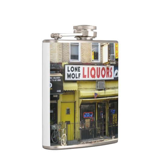 Lone Wolf Liquors Photo Flask Heupfles (Rechts)