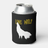 Lone Wolf Male Sigma Modern Minimalist Blikjeskoeler (Blikje Voorkant)