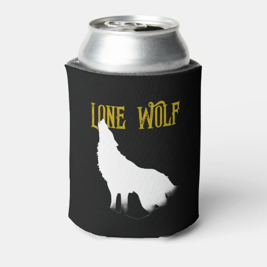 Lone Wolf Male Sigma Modern Minimalist Blikjeskoeler (Blikje Achterkant)