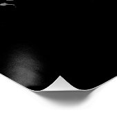 Lone Wolf Male Sigma Modern Minimalist Perfect Poster (Hoek)