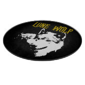 Lone Wolf Male Sigma Modern Minimalist Snijplank (Hoek)